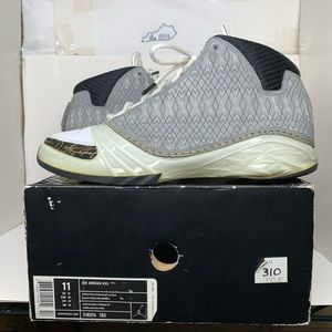 2008 Nike Air Jordan XXIII 23 Mens 11 Basketball Shoes 318376-102 Stealth Grey